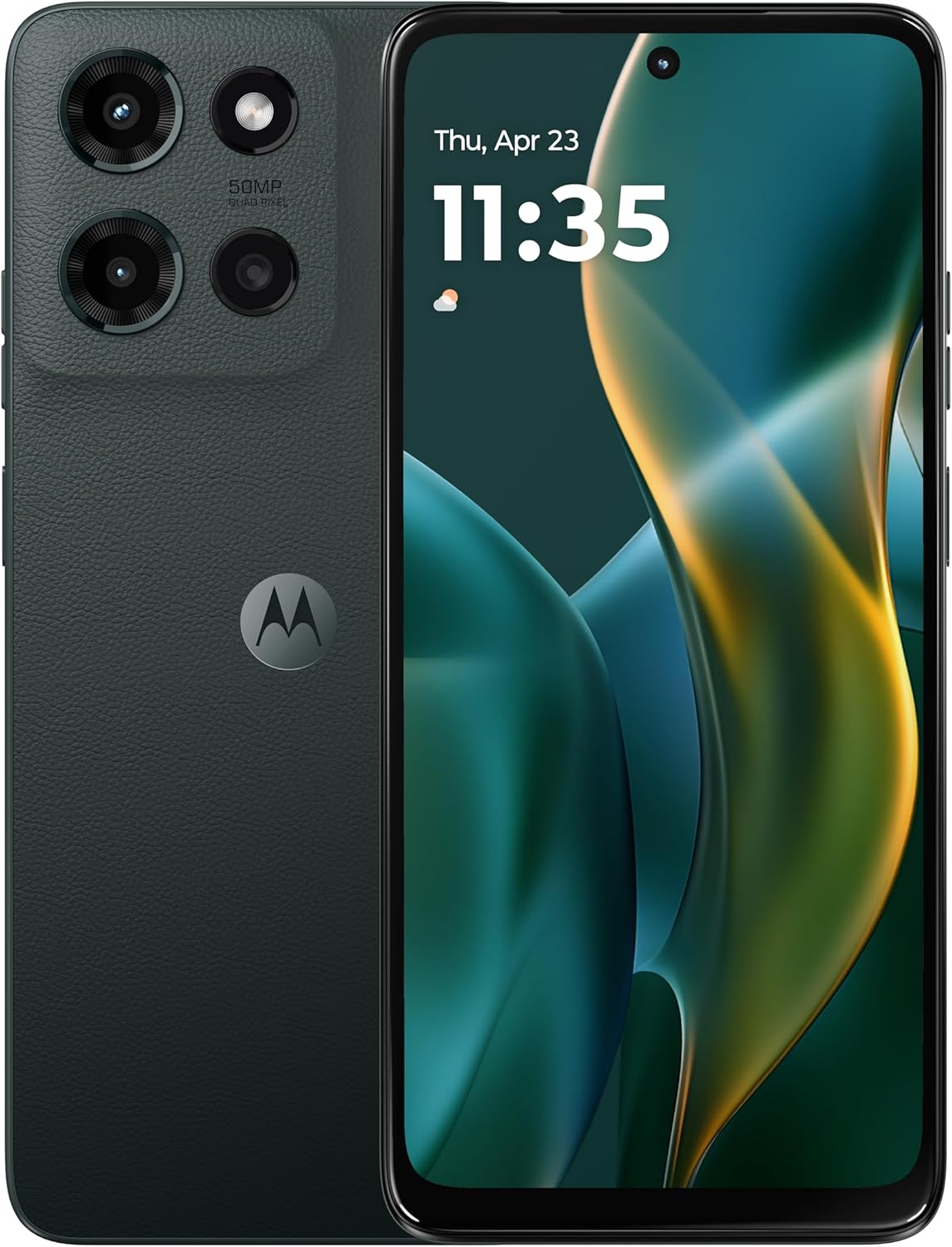 Moto G - 2025 | Unlocked | Made for US 4/128GB | 50MP Camera | Forest Gray - Image 2